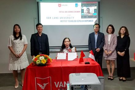 Trường Đại học Văn Lang ký thỏa thuận hợp tác chính thức với ITS, Indonesia
