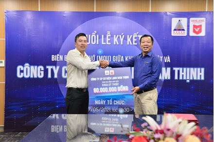Khoa Kỹ thuật Trường Đại học Văn Lang ký MOU với Công ty CP Cơ Điện Lạnh Nam Thịnh