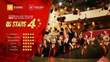 Trường Đại học Văn Lang đạt chuẩn xếp loại quốc tế QS Stars 4 sao